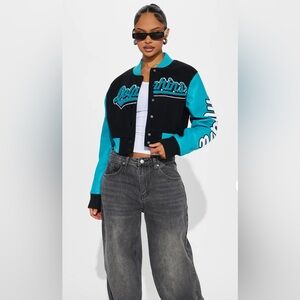 Women’s Miami Dolphins Bomber Jacket